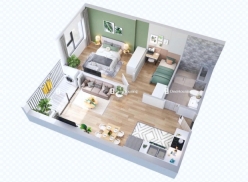 Thiết kế căn hộ 01PN+ Imperia Long Biên